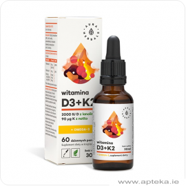 Witamina D3+K2mk7+Omega-3 - 30ml krople