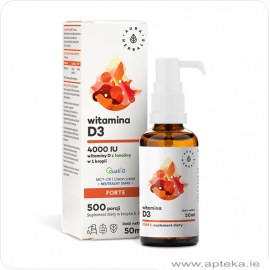 Witamina D3 Forte 4000IU MCT oil - krople 50ml