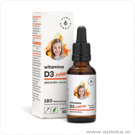 Witamina D3 Junior (4+) 800IU - 30ml krople (900x2µg)