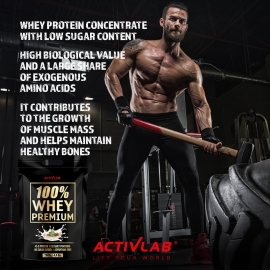 Activlab Sport - 100% Whey Premium - 2000g Wanilia (WPC)