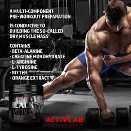 Activlab Sport - Black Wolf 300g multifruit (pre-workout)