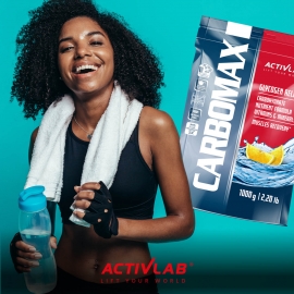 Activlab Sport - CarboMax Energy Power - 1000g pomarańcza