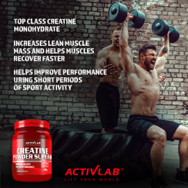 Activlab Sport - Creatine Powder Super - 500g Lemon