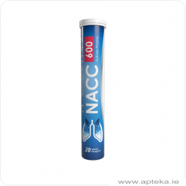 NACC 600 - 20 tab. mus.b/c smak cytrynowy