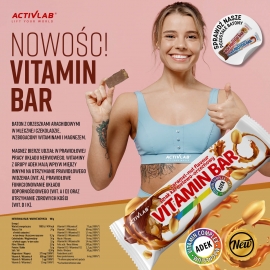 Vitamin Bar 40g - karmelowo-orzechowy