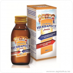 Aflofarm - Herbapect Junior malina - syrop 100ml (3+)