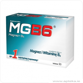 MGB6 (Magnez + B6) - 30 tabletek