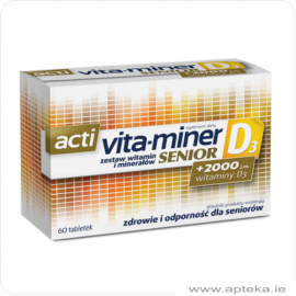 Acti Vita-miner Senior D3 - 60 tabletek