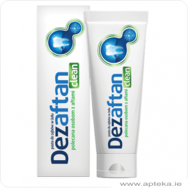 Dezaftan Clean 75ml - żel do mycia zębów