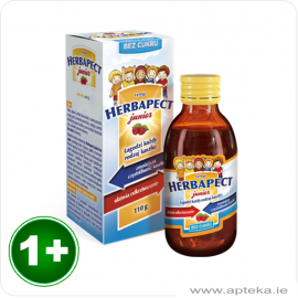 Herbapect Junior bez cukru - syrop 110g