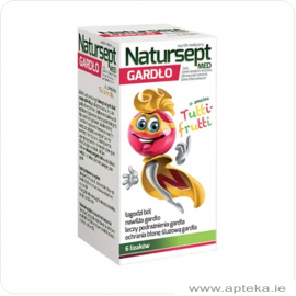 Natursept Gardło - lizaki 6szt. tutti frutti