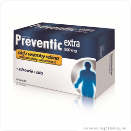 Preventic extra 500mg - 60 kapsułek