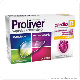 Proliver Cardio D3 - 30 tabletek