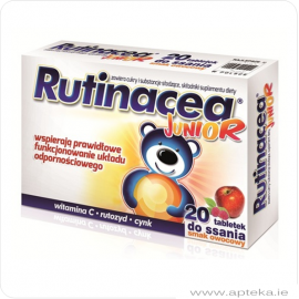 Rutinacea Junior - 20 tabletek do ssania (3+)