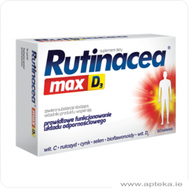 Rutinacea Max D3 - 60 tabletek