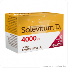 Solevitum D3 4000 - 60+15 tabletek