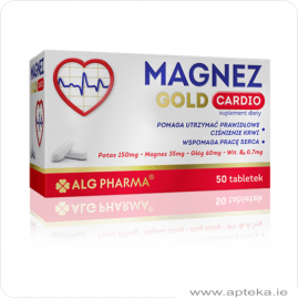 Magnez Gold Cardio - 50 tabletek