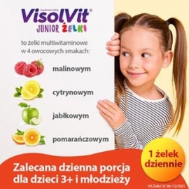 Visolvit Junior żelki - 50szt. (3+)