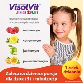 Visolvit Junior żelki - 50szt. (3+)