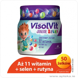 Visolvit Junior żelki - 50szt. (3+)