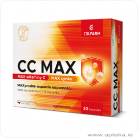 CC MAX - 30 kapsułek [30/06/2023]