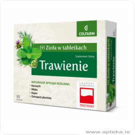 Zioła w tabletkach - Trawienie - 30 tabletek