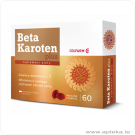 Beta Karoten Plus - 60 kapsulek miekkich