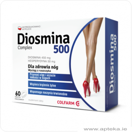 Diosmina 500 Complex - 60 tabletek
