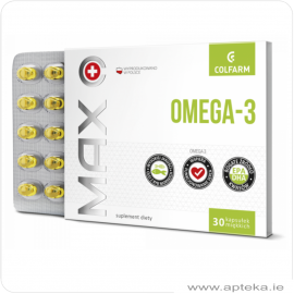 Max Omega-3, slimpack - 30 kapsułek miękkich