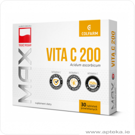Max Vita C 200mg - 30 tabletek