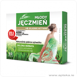 Mlody Jeczmien - 60 tabletek