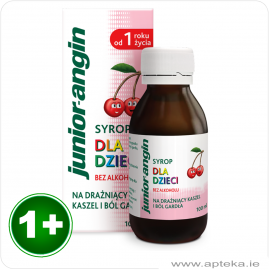 Junior Angin - syrop dla dzieci - 100ml (1+)