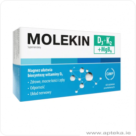 Molekin D3+K2+MgB6 - 60 tabletek