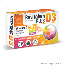 Revitaben D3 Plus - 30 kapsułek