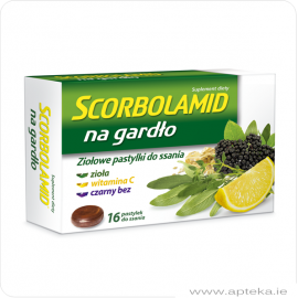 Scorbolamid - 16 pastylek