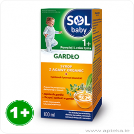 Solbaby Gardło 1+ -  syrop 100ml