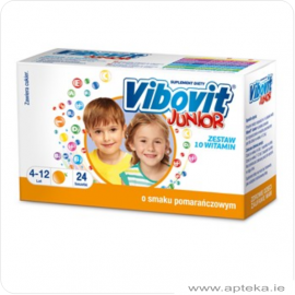 Vibovit Junior pomarańczowy - 24x2g (4+)