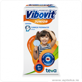 Vibovit Junior witaminy + żelazo (4+) - 30 tab.do ssania