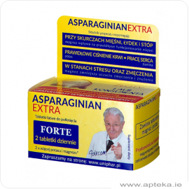 Asparaginian Extra Forte - 50 tabletek