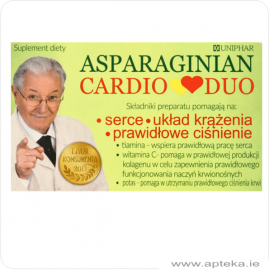 Asparaginian Cardio Duo - 50 tabletek