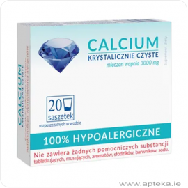 Calcium Krystalicznie Czyste - 20 saszetek