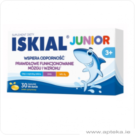 Iskial Junior - 30 kapsułek do żucia (3+)