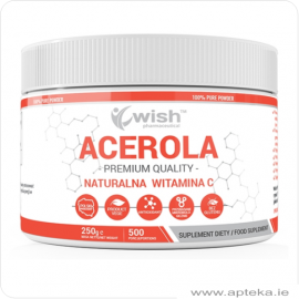 Acerola proszek, Naturalna witamina C - 250g pudełko