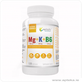 Mg+K+B6, (480mg+320mg+1,8mg) - 120 kapsułek Vege