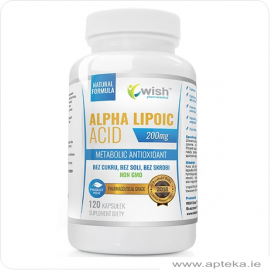 ALA 200mg (Alpha Lipoic Acid) - 120 kapsulek Vege