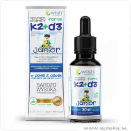 Witamina K2+D3 Forte Junior - 30ml (900 kropli) (4+)