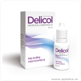 Delicol - 15ml krople na kolkę niemowlecą