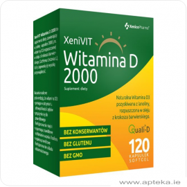 XeniVIT Witamina D3 2000 - 120 softgels